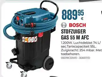Meno Pro Bosch stofzuiger gas 55 afc aanbieding