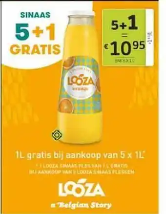 BelBev Looza 5+1 Gratis aanbieding