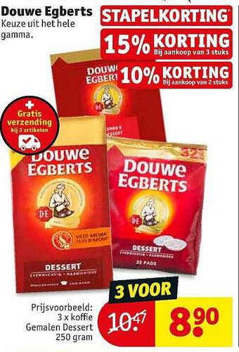 Kruidvat Douwe egberts aanbieding