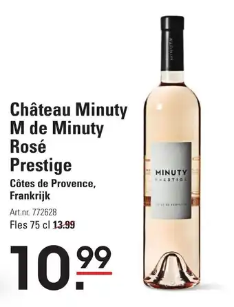 Sligro Château Minuty M de Minuty Rosé Prestige aanbieding