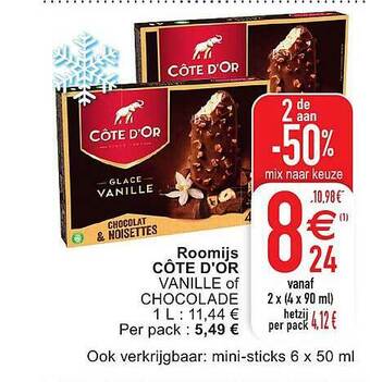 Cora Roomijs cote d'or aanbieding