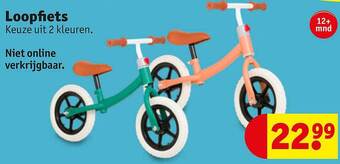 Kruidvat Loopfiets aanbieding