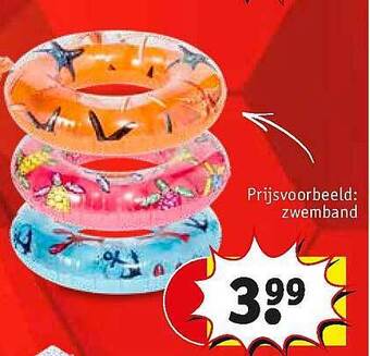Kruidvat Zwemband aanbieding