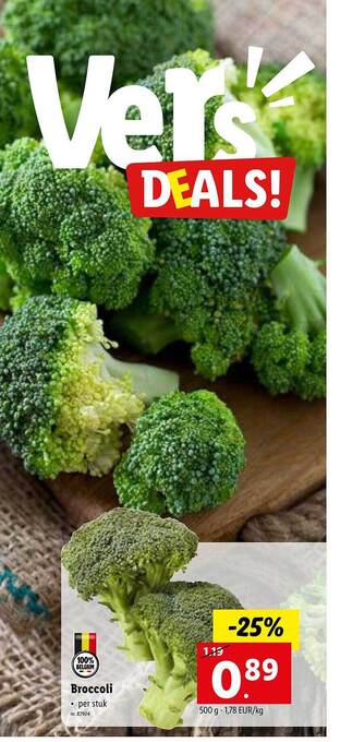 Lidl Broccoli aanbieding