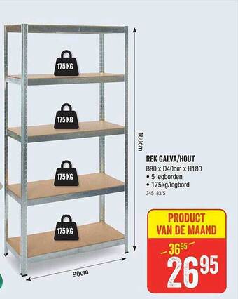 Rek Galva Hout