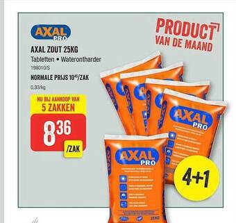 HandyHome Axal Zout 25kg aanbieding