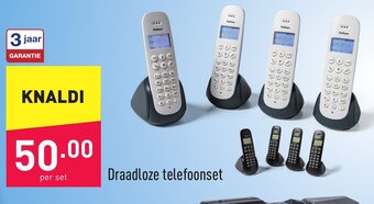ALDI Draadloze telefoonset aanbieding