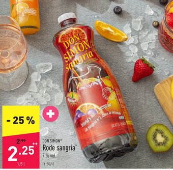 Don simon rode sangria 1,5L