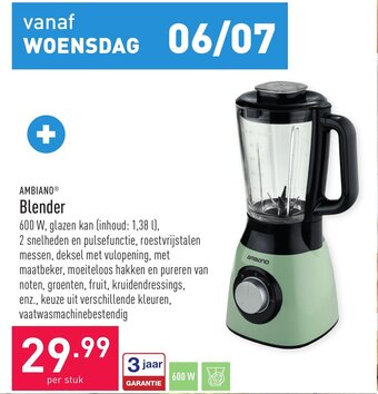 ALDI Ambiano blender aanbieding