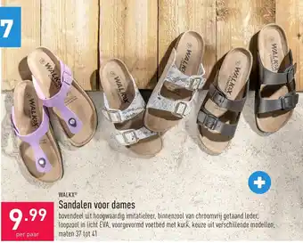 ALDI Walkx sandalen voor dames aanbieding