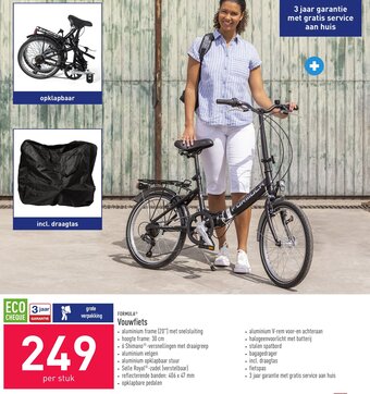 ALDI formula vouwfiets aanbieding