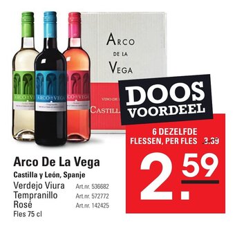 Sligro Arco De La Vega aanbieding