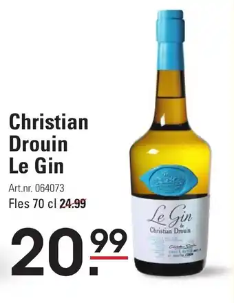 Sligro Christian Drouin Le Gin aanbieding