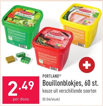 ALDI Portland bouillonblokjes, 60 st. aanbieding