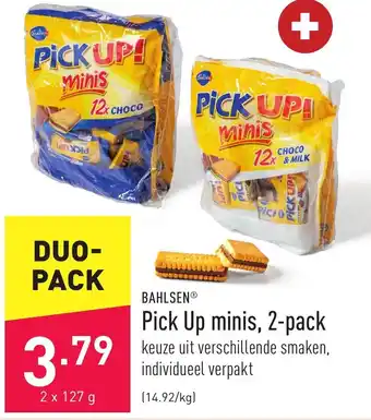 ALDI Bahlsen pick up minis, 2-pack2 x 127g aanbieding