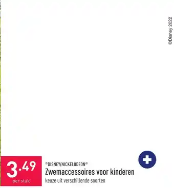 ALDI Disney/nickelodeon zwemaccessoires voor kinderen aanbieding
