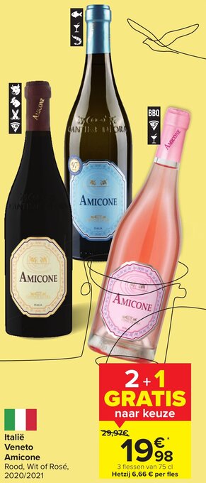 Carrefour Italie veneto amicone aanbieding