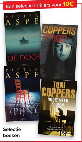 Carrefour Selectie boeken aanbieding