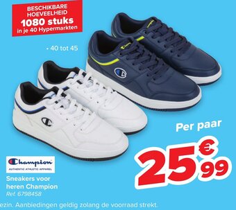 Carrefour Sneakers voor heren champion aanbieding