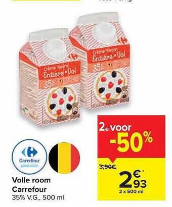 Carrefour Volle Room Carrefour aanbieding