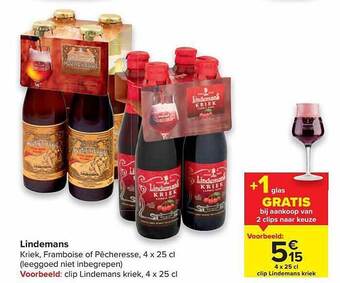 Carrefour Lindemans aanbieding