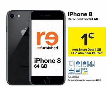 Carrefour Iphone 8 aanbieding