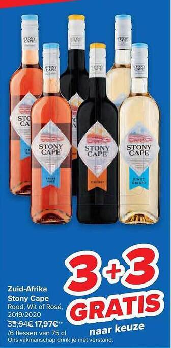 Carrefour Zuid-afrika Stony Cape aanbieding