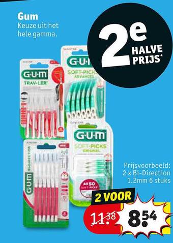Kruidvat Gum aanbieding