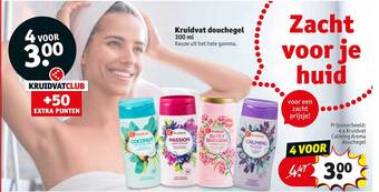 Kruidvat Kruidvat Douchegel aanbieding