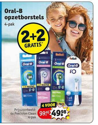 Kruidvat Oral-b Opzetborstels aanbieding