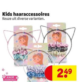 Kruidvat Kids Haaraccessoires aanbieding