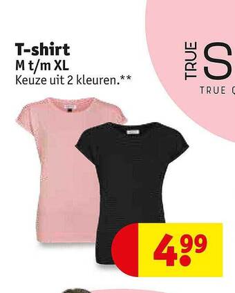 Kruidvat T-shirt aanbieding