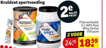 Kruidvat Kruidvat Sportvoeding aanbieding