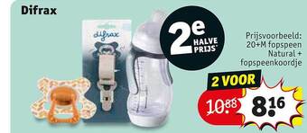 Kruidvat Difrax aanbieding