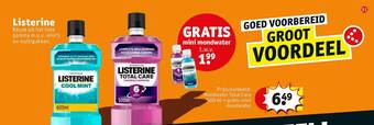 Kruidvat Listerine aanbieding