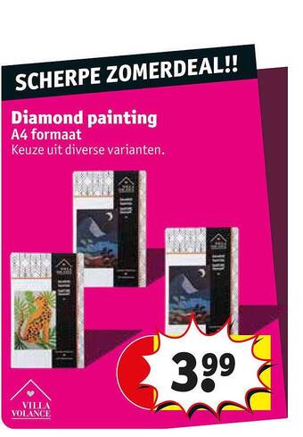 Kruidvat Diamond Painting aanbieding