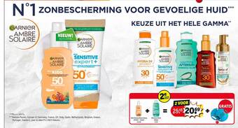 Kruidvat Garnier Ambre Solaire aanbieding
