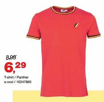 Bristol T-shirt - panther aanbieding