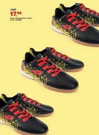 Bristol Indoor voetbalschoenen - panther aanbieding