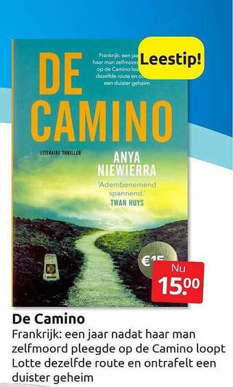 Boekenvoordeel De Camino aanbieding