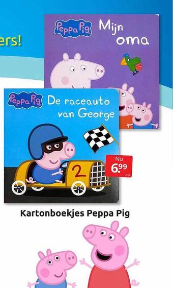 Kartonboekjes Peppa Pig