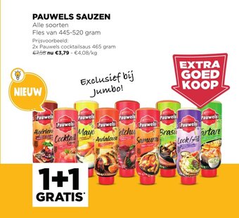 Jumbo Pauwels Sauzen aanbieding