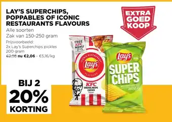 Lay's Superchips, Poppables of Iconic Restaurants Flavours