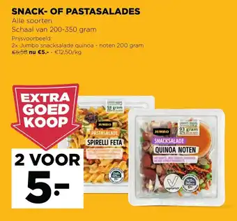 Jumbo Snack- of Pastasalades aanbieding