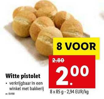 Lidl Witte Pistolet aanbieding