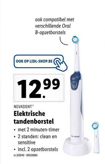 Nevadent Elektrische Tandenborstel