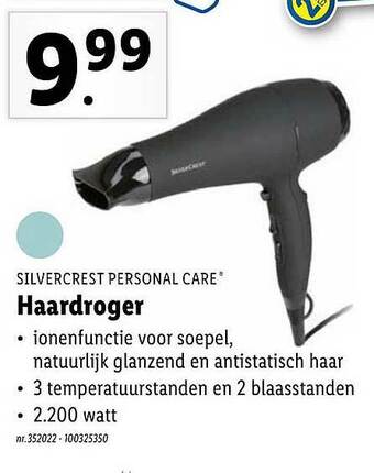 Silvercrest Personal Care Haardroger