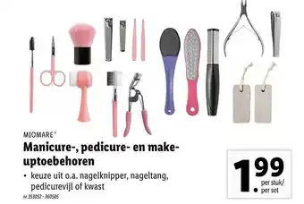 Miomare Manicure-, Pedicure- En Make-uptoebehoren