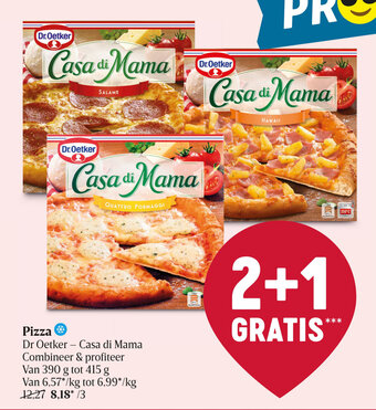 Dr Oetker - Casa di Mama Pizza Hawaii, Salame , Quattro Formaggi