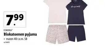 Esmara Biokatoenen Pyjama